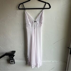 Victoria’s Secret Sheer Lace Slip Dress 2014 Lingerie Fairycore Coquette Sz L